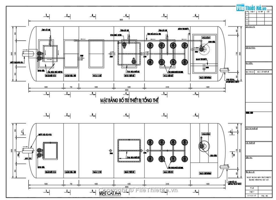 bồn composite xử lý nước thải,johkasou 20m3,bản vẽ trạm xử lý nước thải 20m3,xử lý nước thải di động,hệ thống xử lý nước thải mini